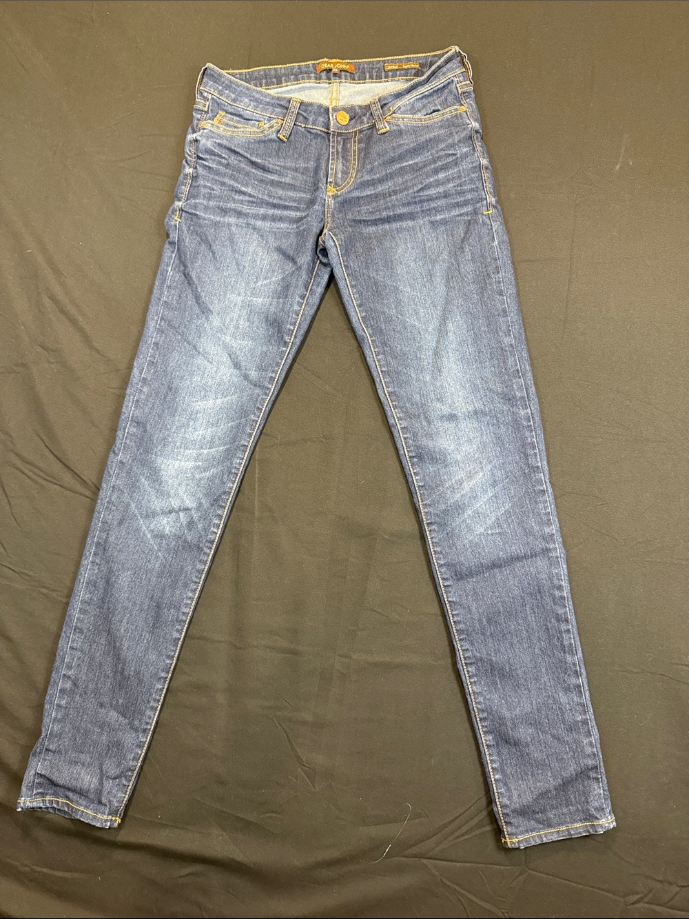 Dear John Indigo Skinny Jeans Size 26 Casual Preppy